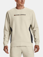 Under Armour Férfi UA SUMMIT KNIT CREW barna pulóver