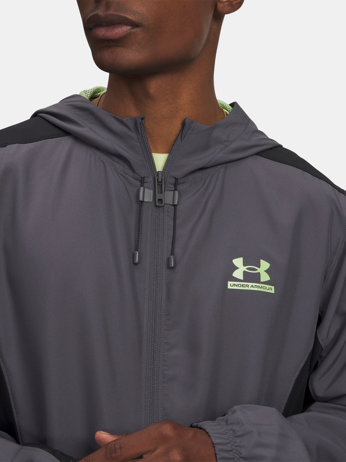 Under Armour Férfi UA Tech Sport Woven Jkt szürke kabát