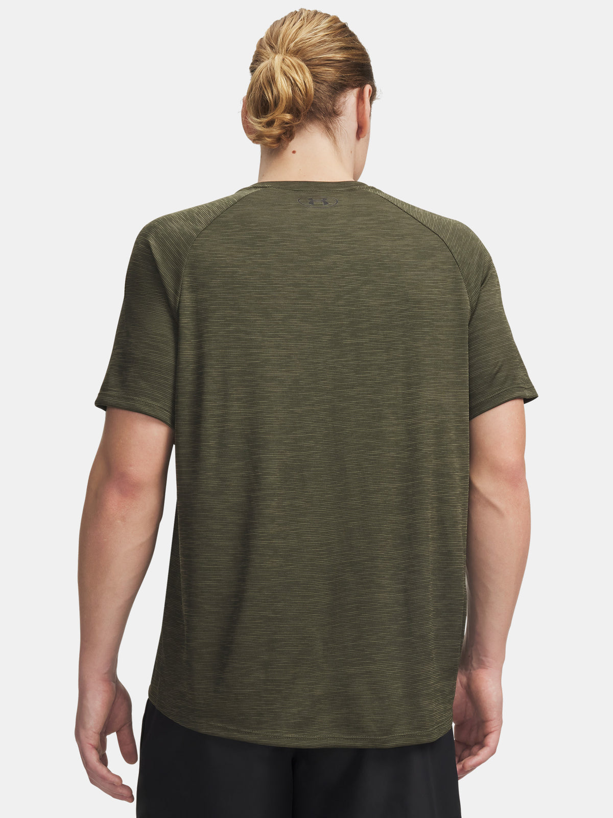 Under Armour Férfi UA Tech Textured SS zöld póló