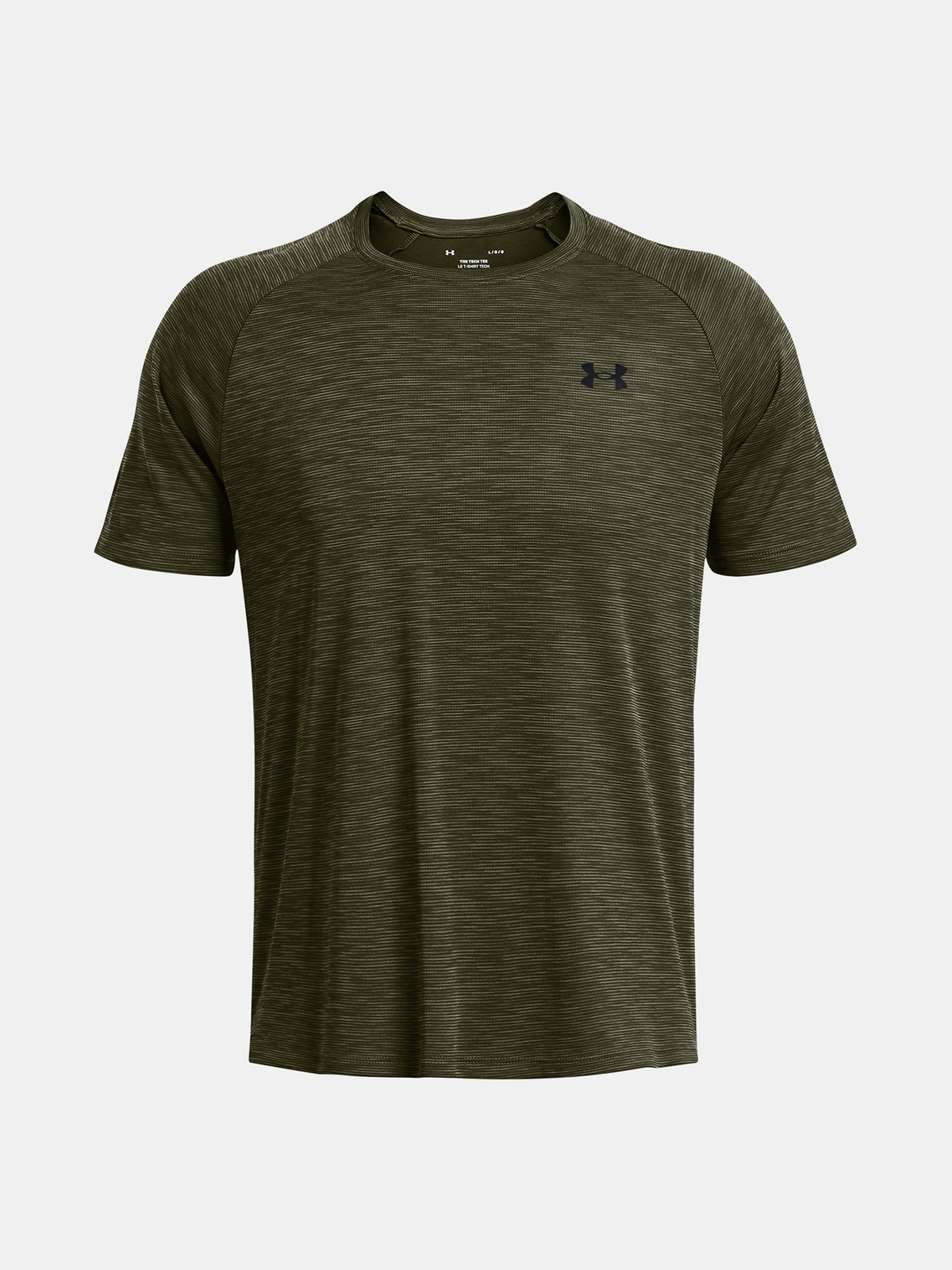 Under Armour Férfi UA Tech Textured SS zöld póló