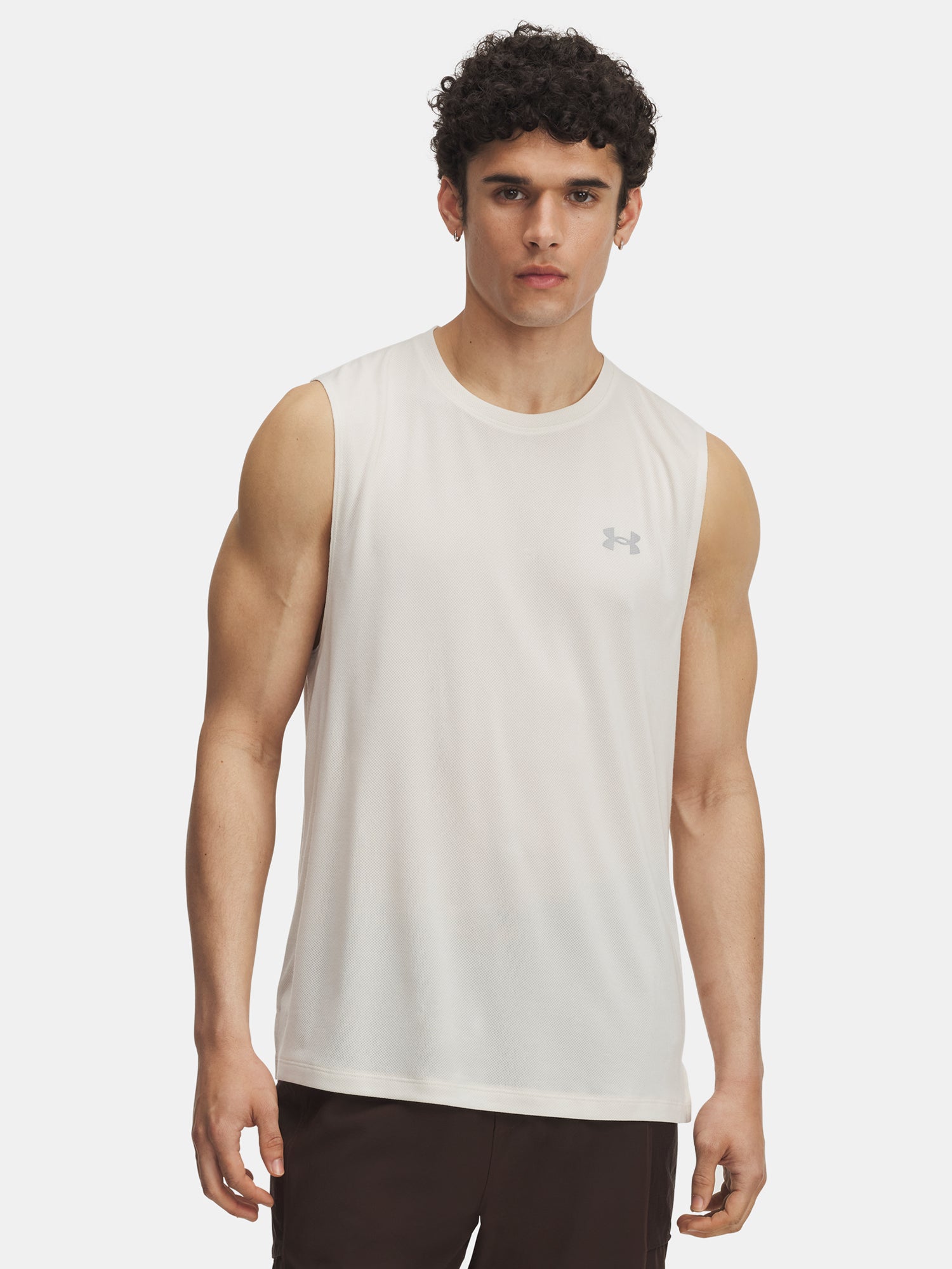 Under Armour Férfi UA TRAIL RUN LAUNCH TANK-BRN trikó kiegészítő