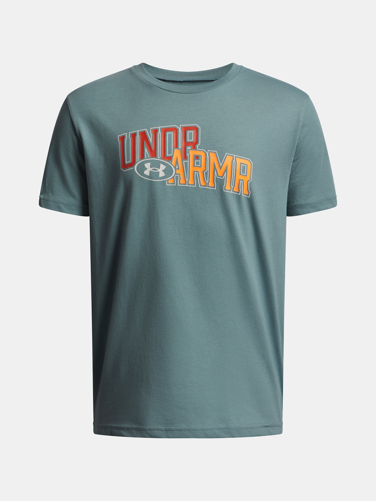 Under Armour Fiú UA OVERLAY WM SS-GRN póló