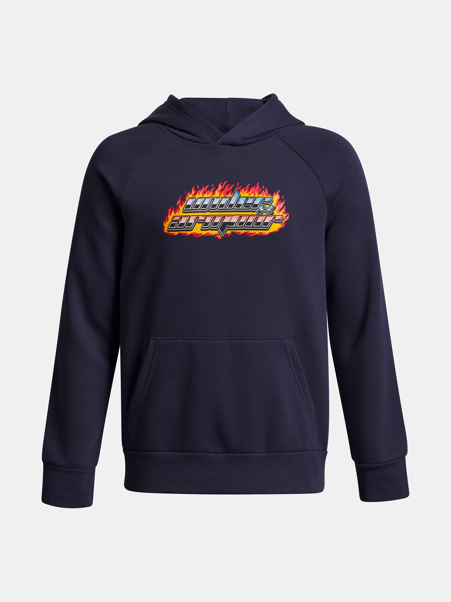 Under Armour Fiú UA Rival Flc Flamin Wdmrk HD-BLU pulóver