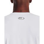 Under Armour Heatgear Armour Fitted SS fehér Fitnesz Felső póló férfi
