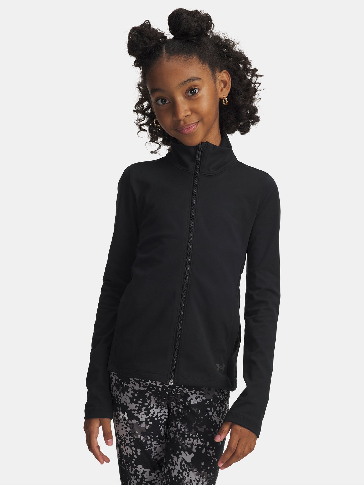 Under Armour Lány Motion Jacket-BLK Kapucnis pulóver