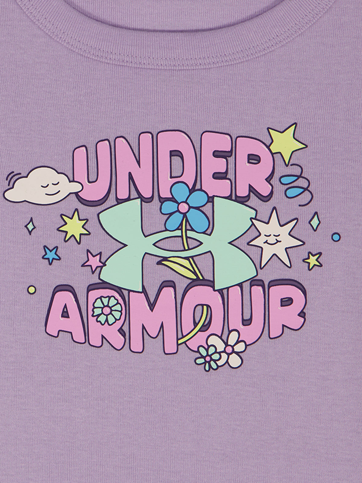 Under Armour Lány szett UA BABY TEE KNIT SHORT SET póló