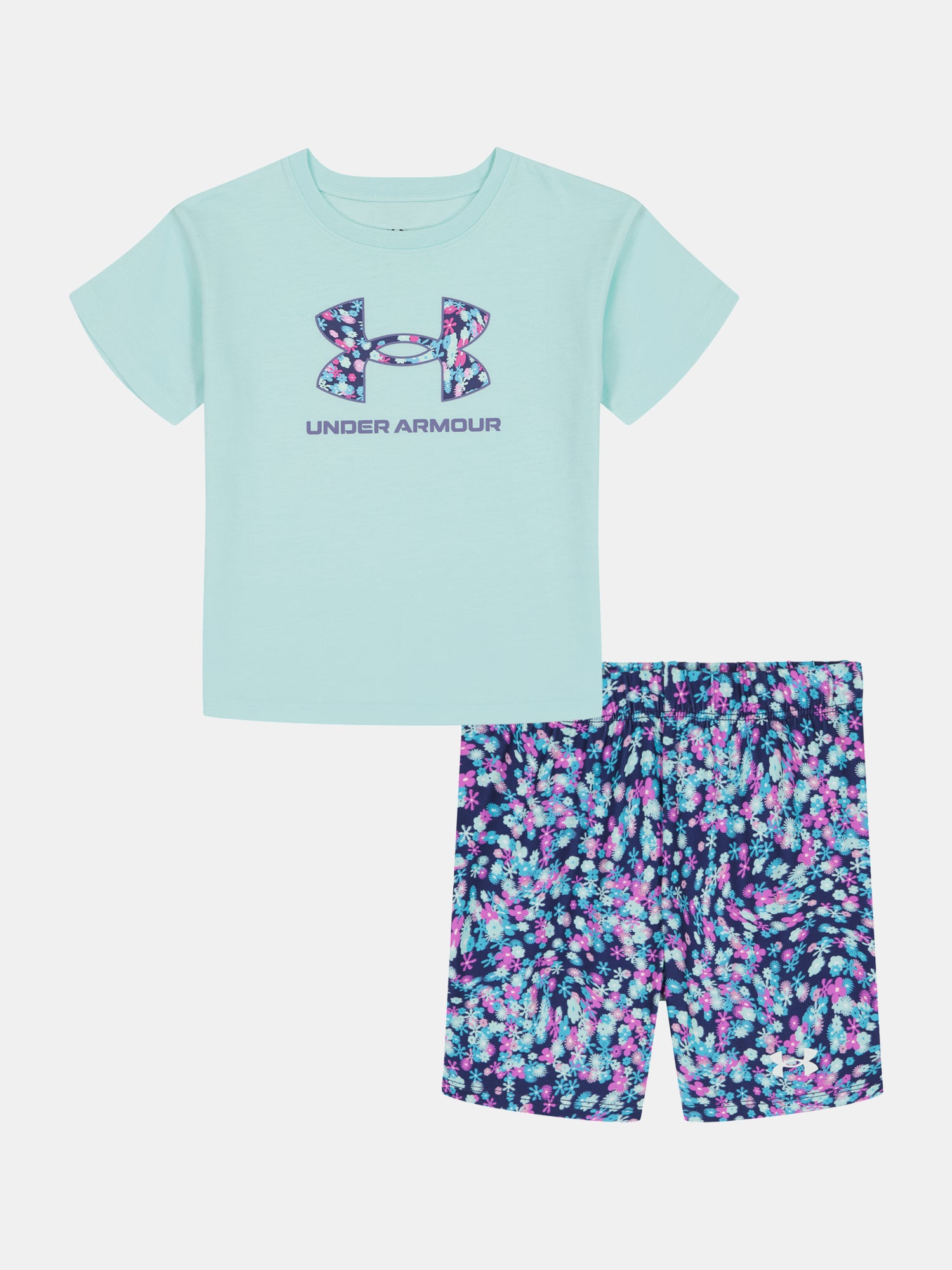 Under Armour Lány UA PRINTED BIKE SHORT SET szett