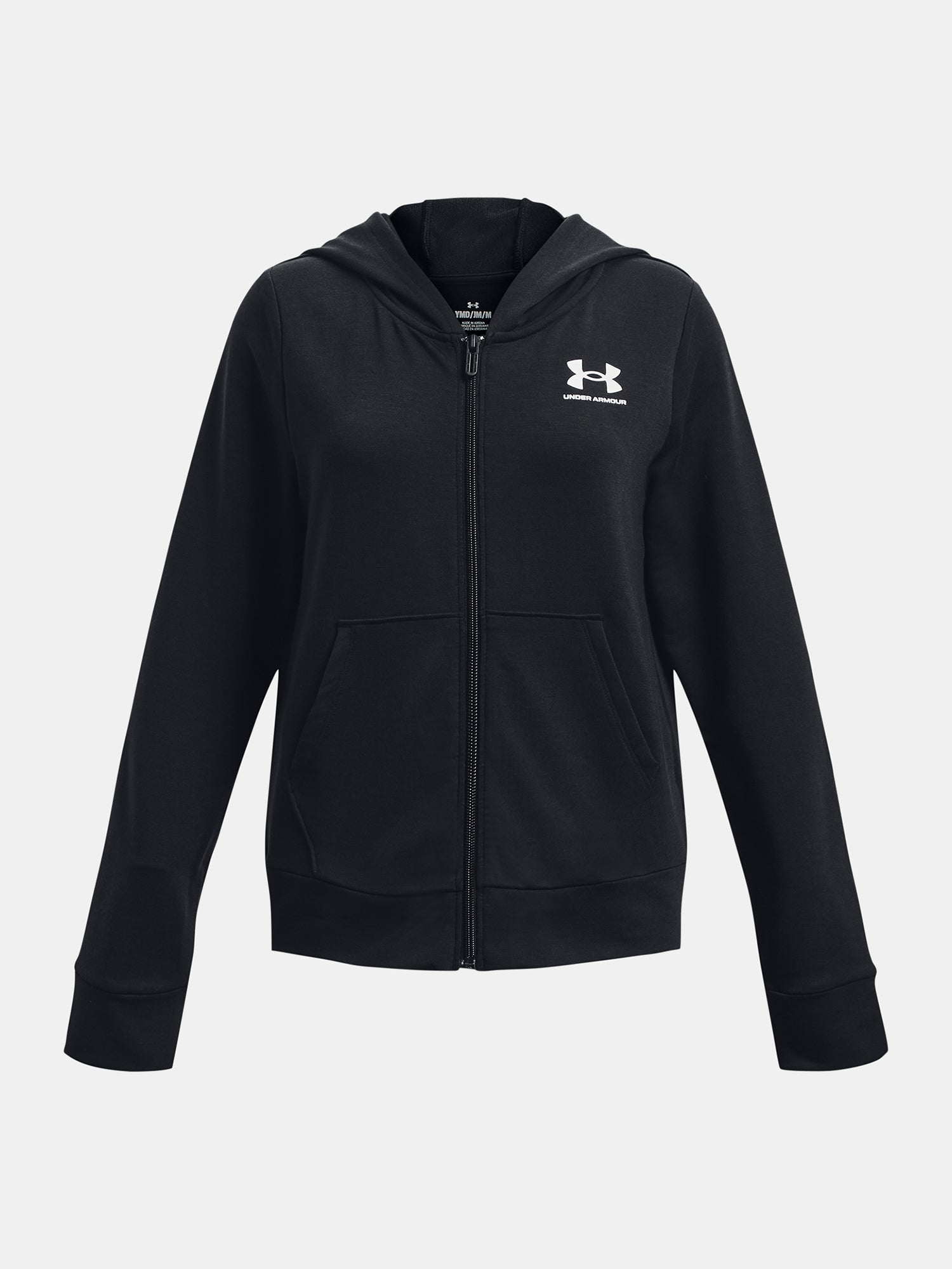 Under Armour Lány UA Rival Terry FZ pulóver