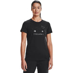 Under Armour Live Sportstyle Graphic SSC női póló, fekete Fitnesz Felső - Sportmania.hu