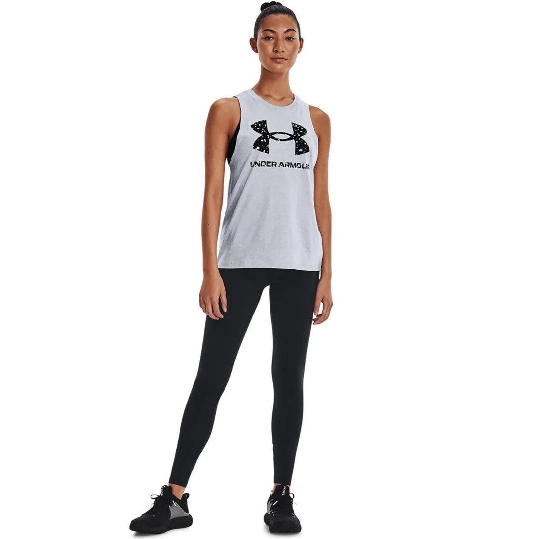 Under Armour Live Sportstyle Graphic trikó, női, szürke - Sportmania.hu