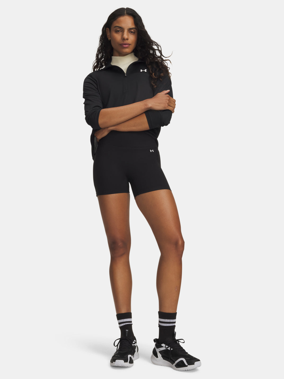 Under Armour Nõi Motion Middy rövidnadrág fekete nadrág