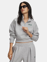 Under Armour Nõi pulóver RIVAL FLEECE VARSITY HZ polár pulóver
