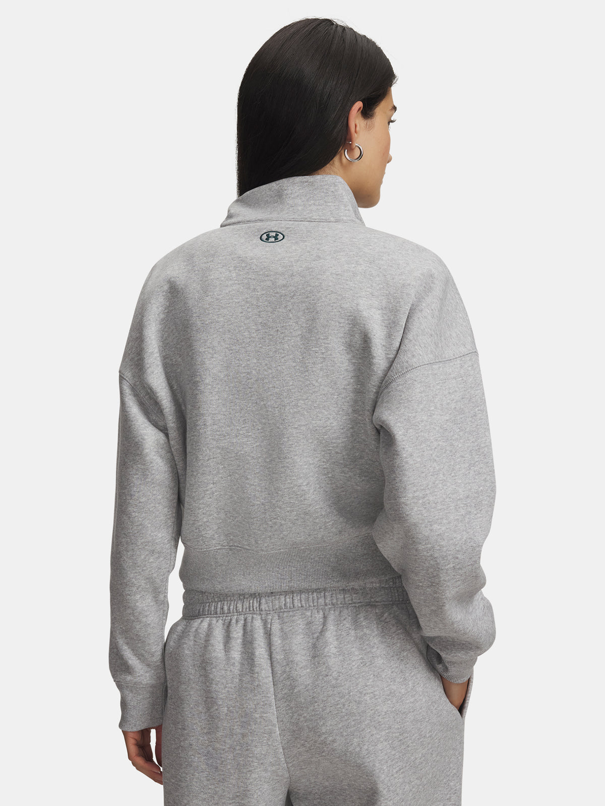 Under Armour Nõi pulóver RIVAL FLEECE VARSITY HZ polár pulóver