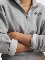 Under Armour Nõi pulóver RIVAL FLEECE VARSITY HZ polár pulóver