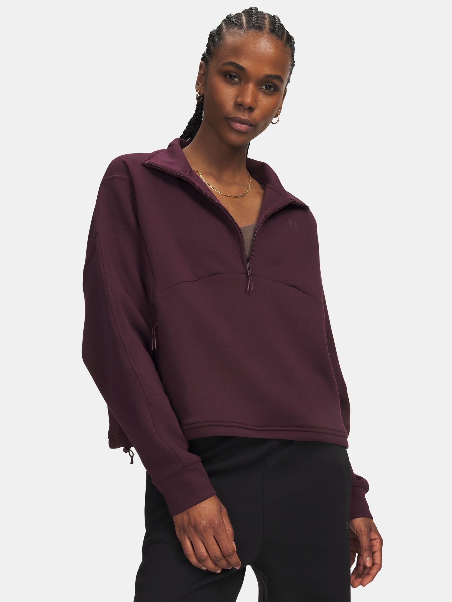 Under Armour Nõi pulóver Unstoppable Fleece HZ polár pulóver 6013519-945