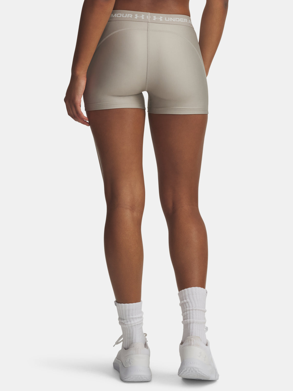 Nõi rövidnadrág Under Armour HeatGear Shorty barna nadrág