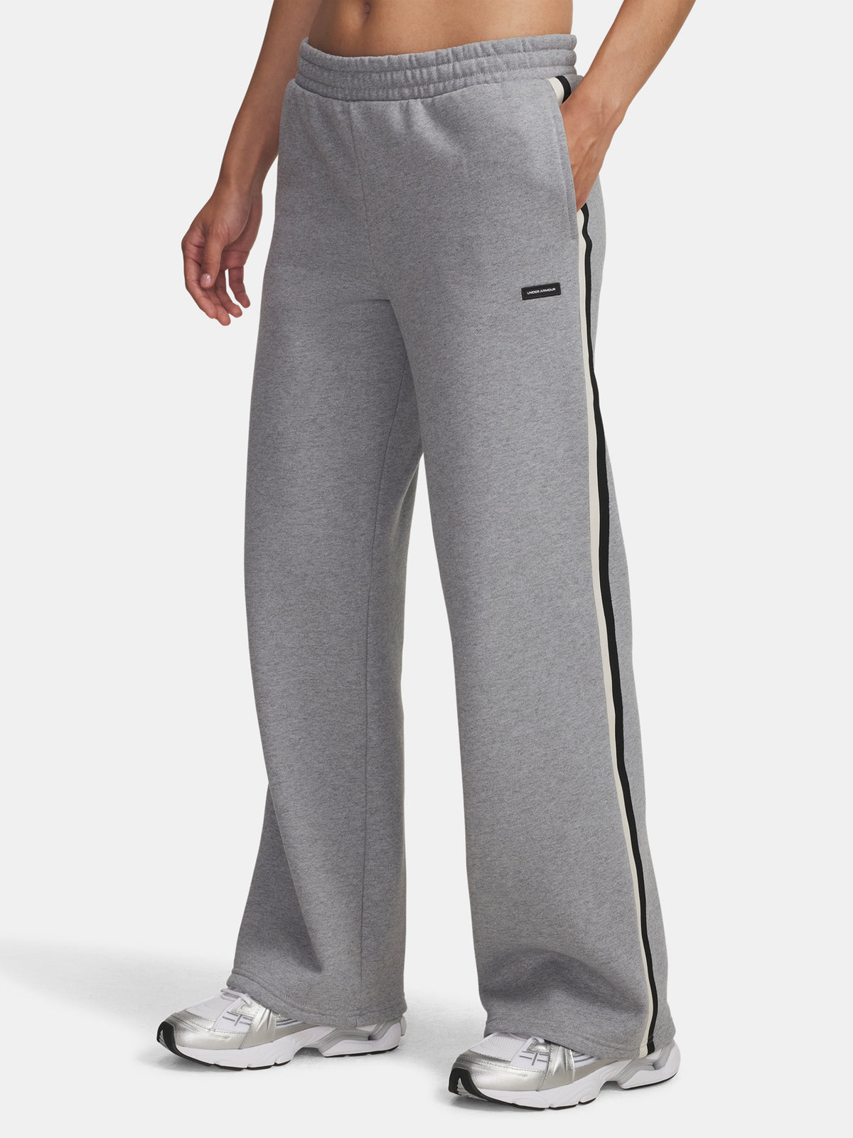Under Armour Nõi sportnadrág Icon HWT Flc Puddle Pant-GRY Nadrág