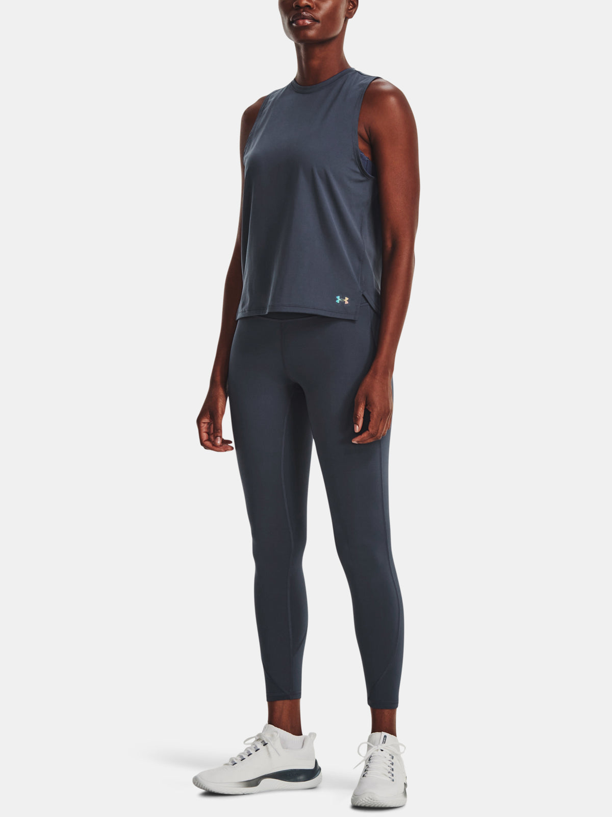 Under Armour Nõi trikó UA Rush Tank atléta, szürke