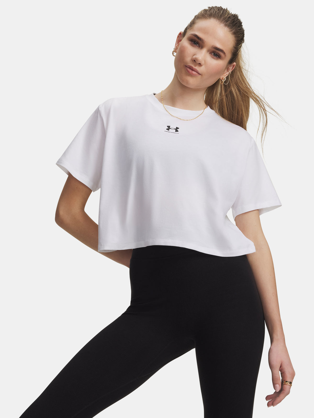 Under Armour Nõi UA Rival Boxy Tee Solid póló