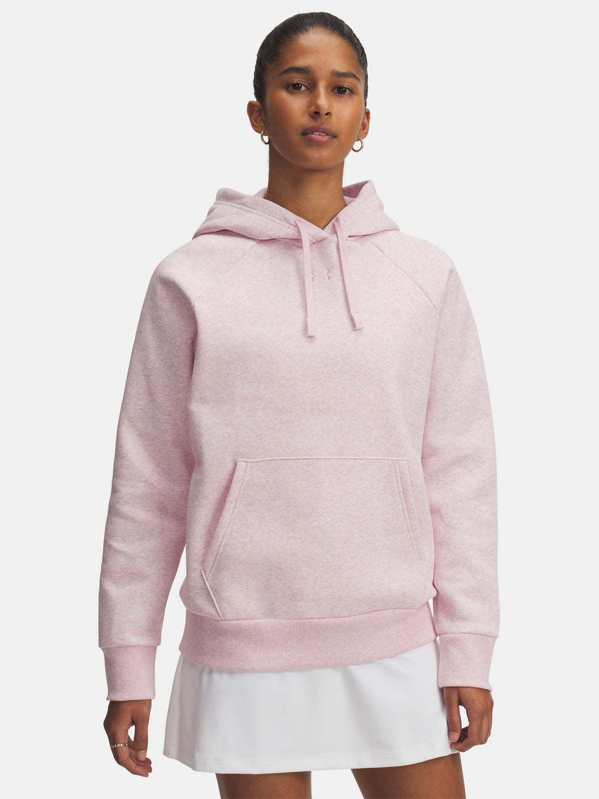 Under Armour Nõi UA Rival Fleece Hoodie-PNK pulóver