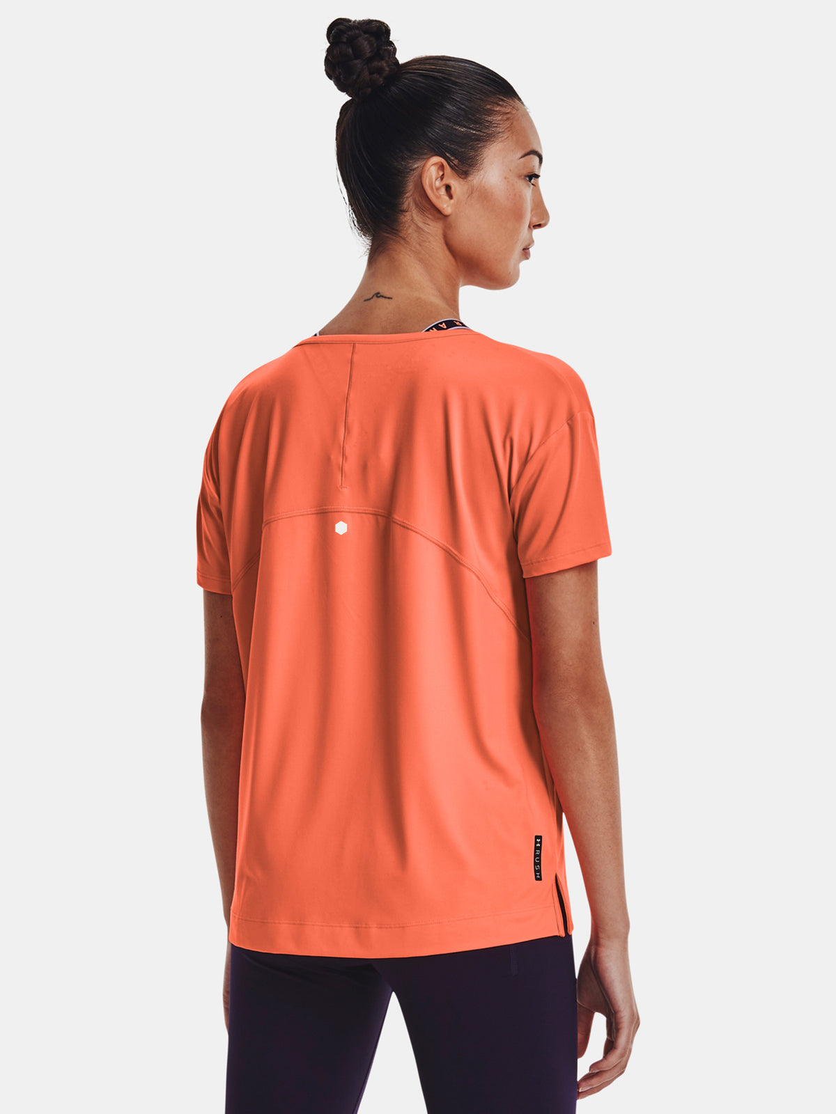 Under Armour Nõi UA Rush Energy SS póló Póló narancssárga