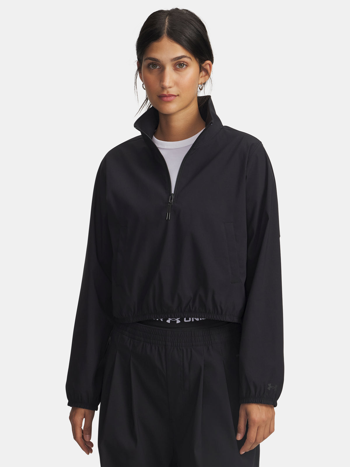 Under Armour Nõi UA Unstoppable Wvn Pullover-BLK Pulóver