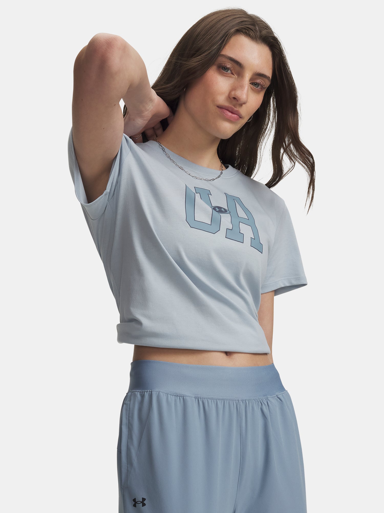 Under Armour Nõi UA W ICON FLCE GRAPHC SS póló 6013644-034