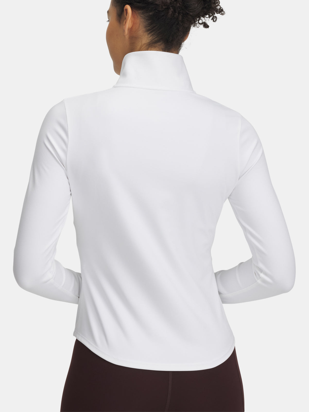 Nõi Under Armour Motion 1/2 Zip EMEA fehér póló