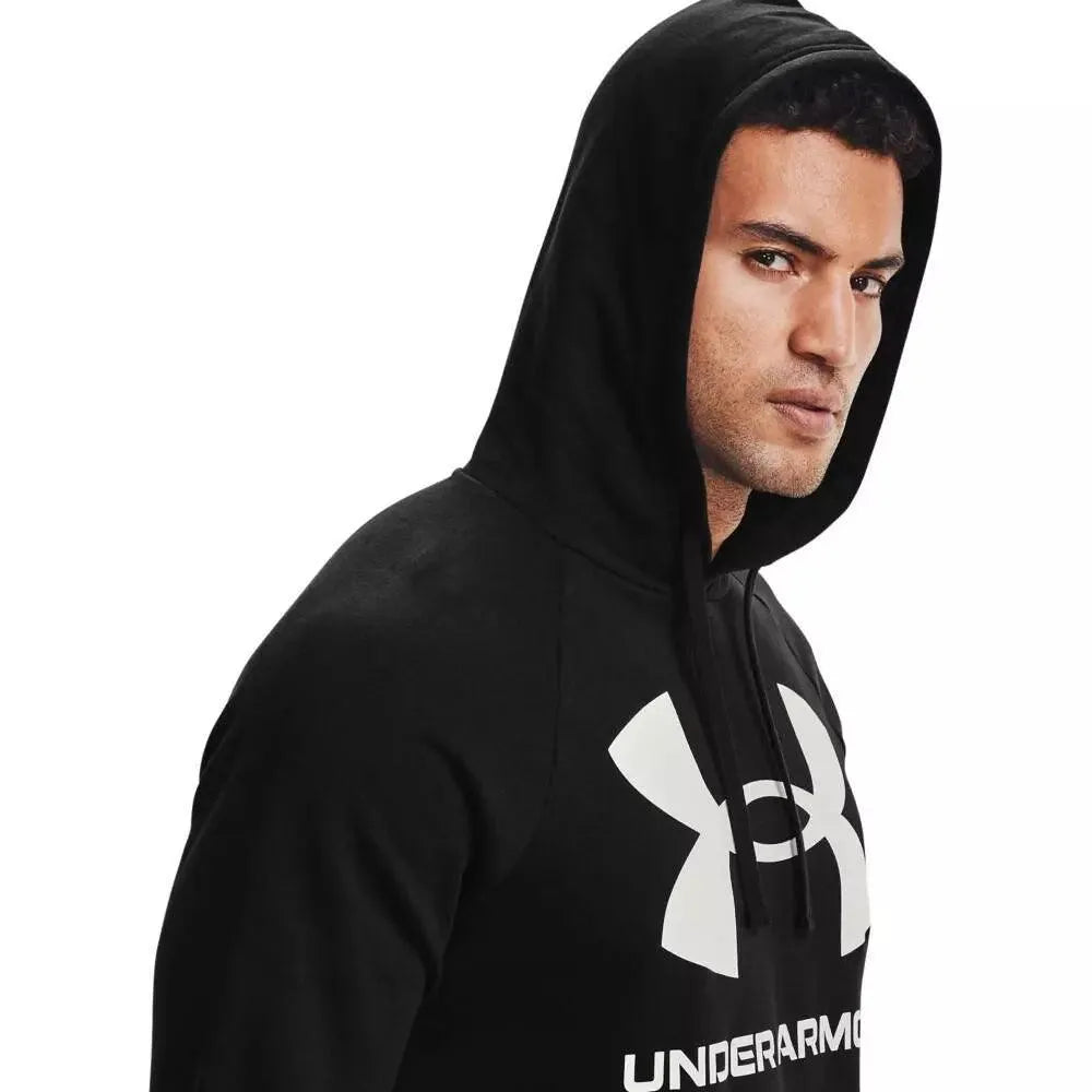 Under Armour Rival Fleece Big logo HD férfi , fekete kapucnis pulóver - Sportmania.hu