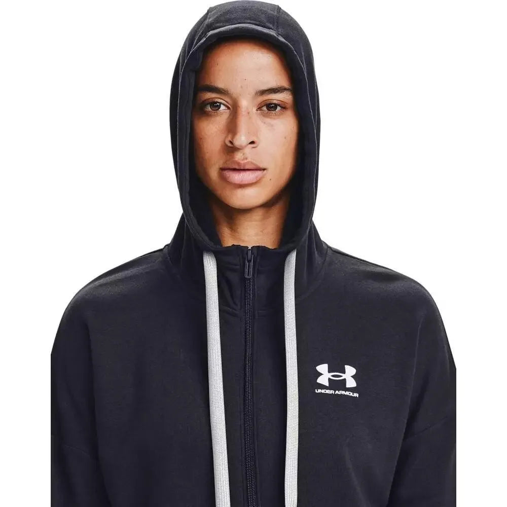 Under Armour Rival Fleece FZ női kapucnis pulóver