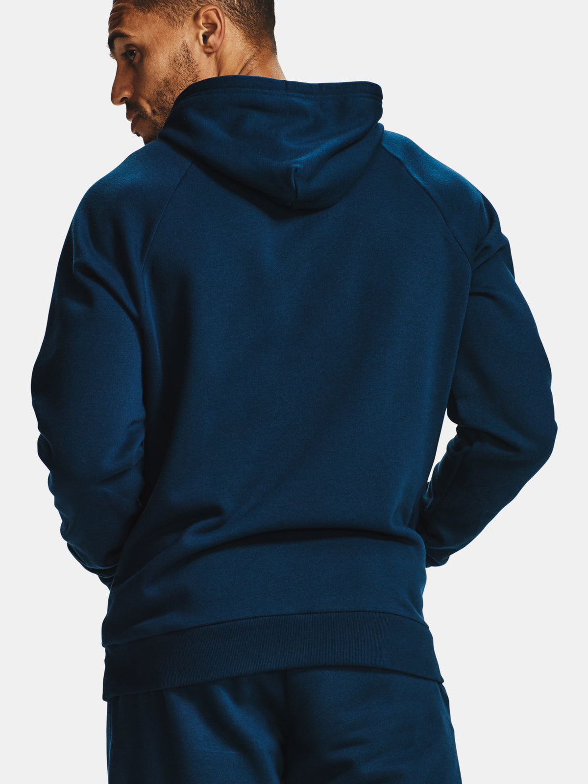 Under Armour Rival Fleece Hoodie kék férfi pulóver
