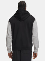 Under Armour Rival Fleece Striped Hoodie kapucnis férfi pulóver
