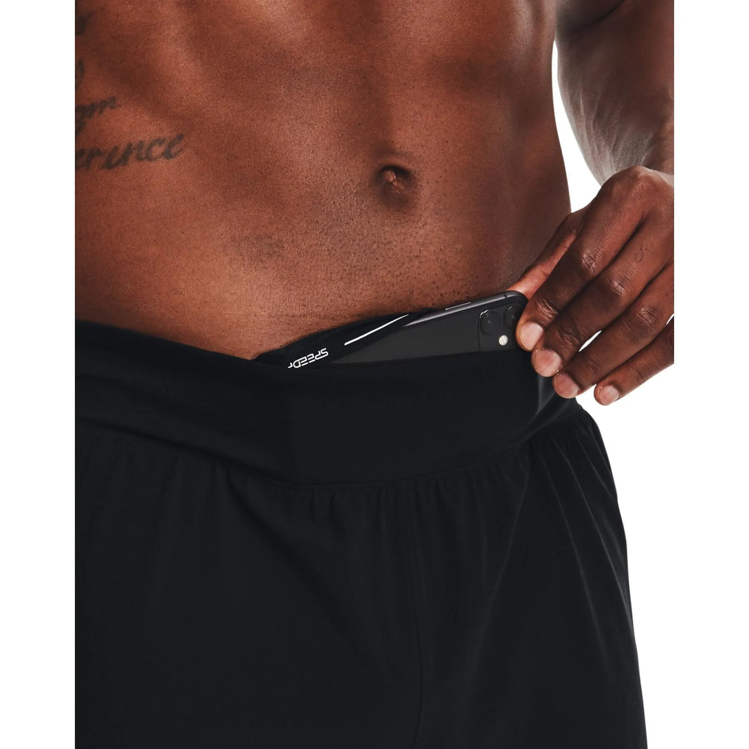 Under Armour SpeedPocket 7, fekete Short - Sportmania.hu