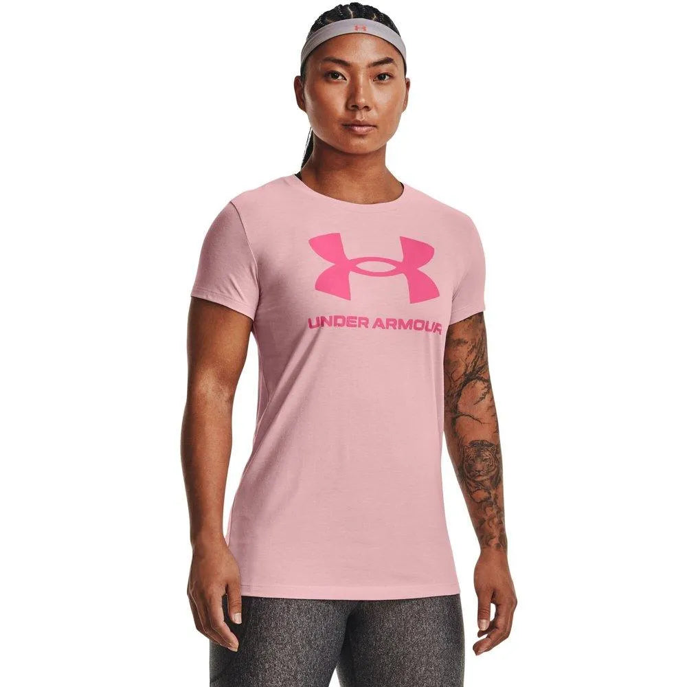 Under Armour Sportstyle Logo Short Sleeve női pól - Sportmania.hu