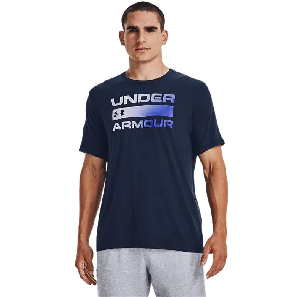 Under Armour Team Issue Wordmark férfi Póló 1329582-408