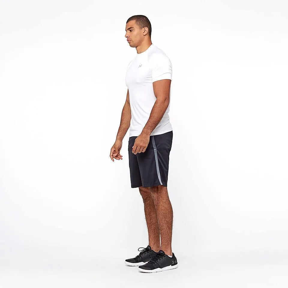 Under Armour Tech 2.0 férfi póló, fehér Fitnesz Felső 1326413-100