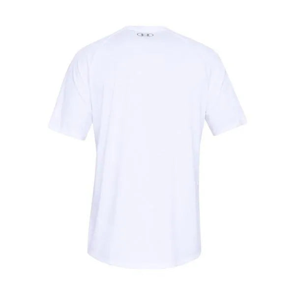 Under Armour Tech 2.0 férfi póló, fehér Fitnesz Felső 1326413-100