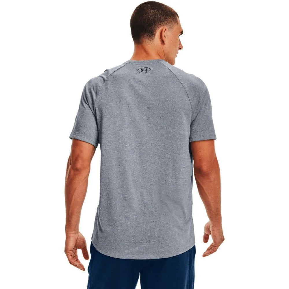 Under Armour TECH 2.0 SS férfi póló, szürke Fitnesz Felső 1326413-036