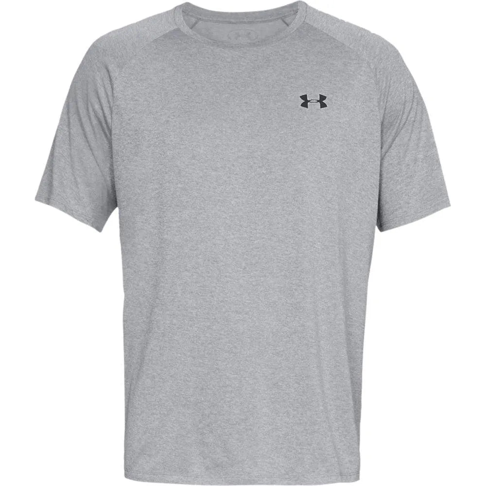 Under Armour TECH 2.0 SS férfi póló, szürke Fitnesz Felső 1326413-036