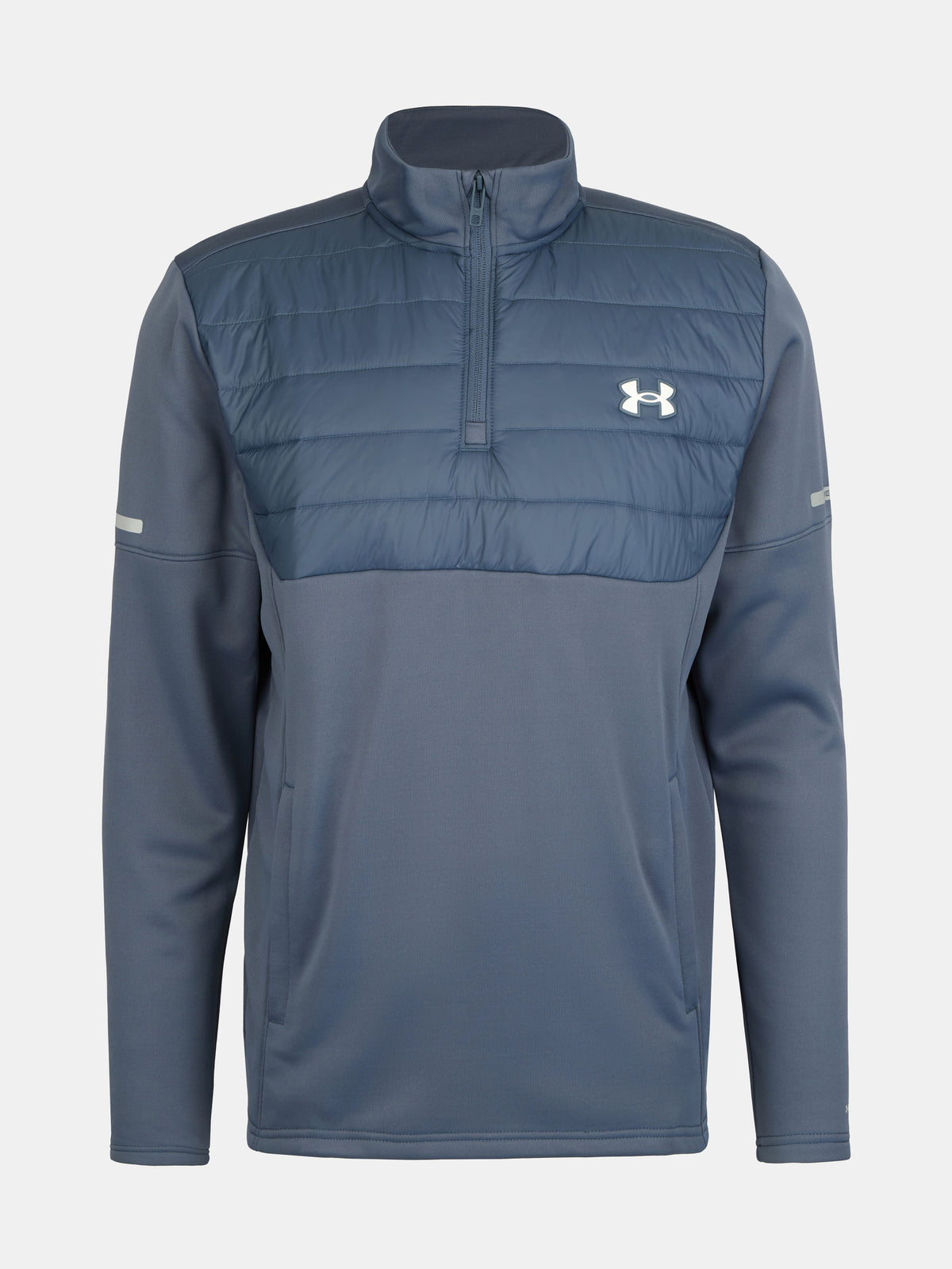 Under Armour UA Armour Flc Pro Utility QZ-GRY férfi kapucnis pulóver