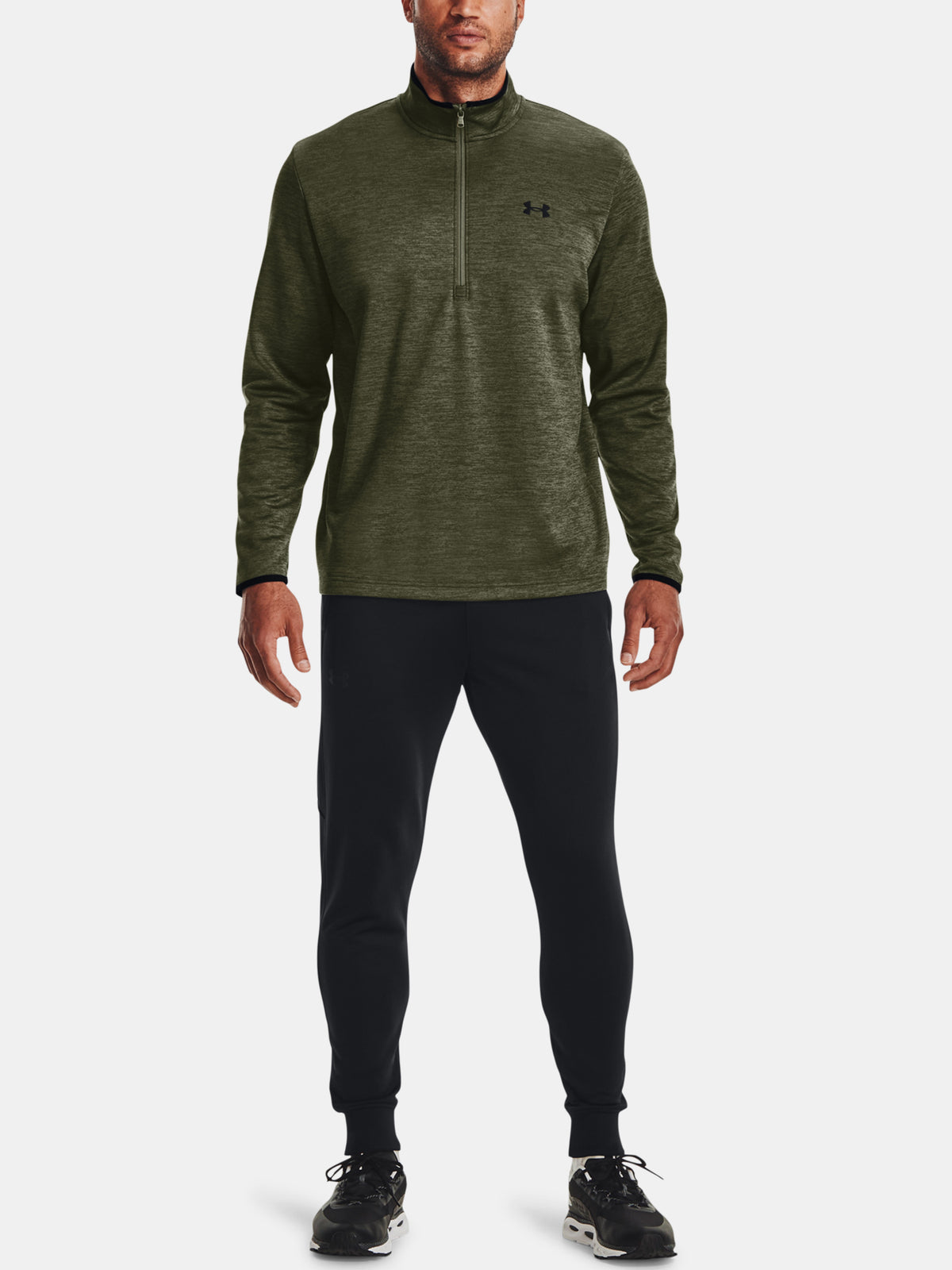 Under Armour UA Armour Fleece 1/2 ZIP zip férfi pulóver