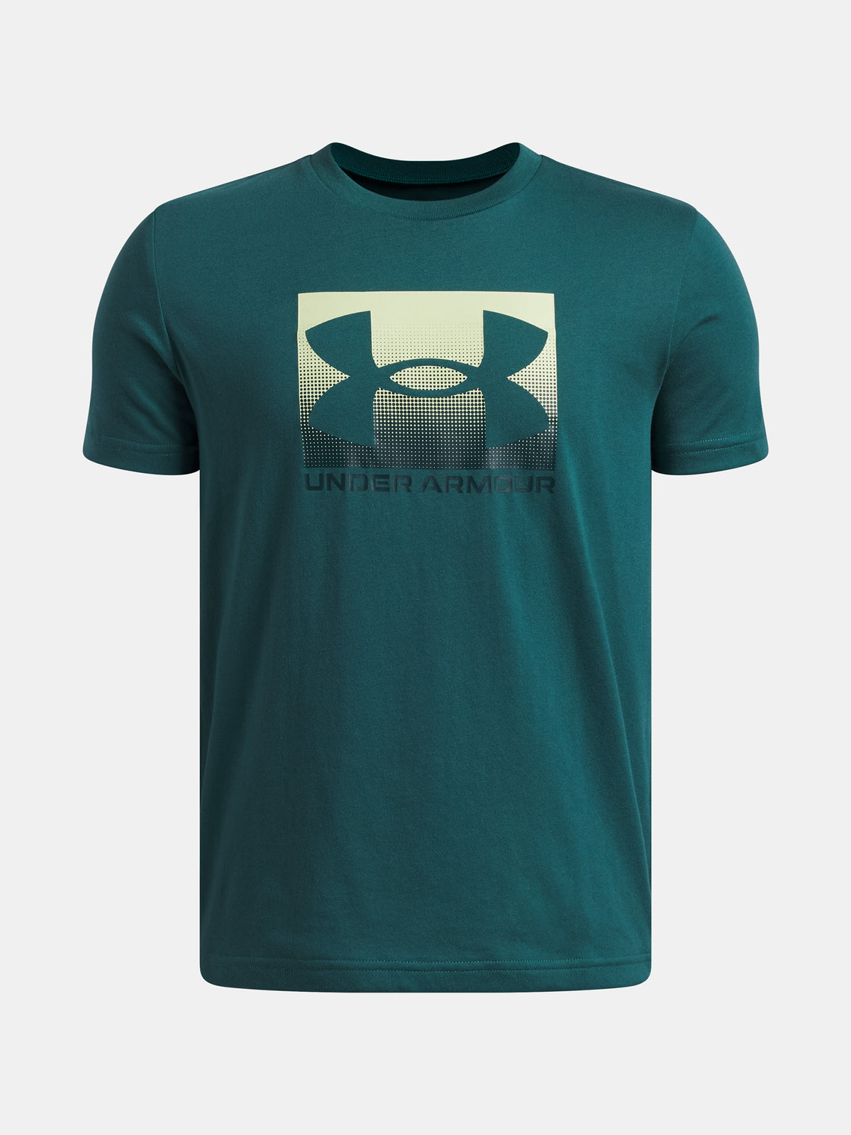 Under Armour UA B BOXED SPORTS UPDATE SS-GRN fiú póló