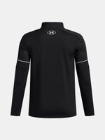 Under Armour UA B Challenger Training QZ-BLK fekete fiú pulóver