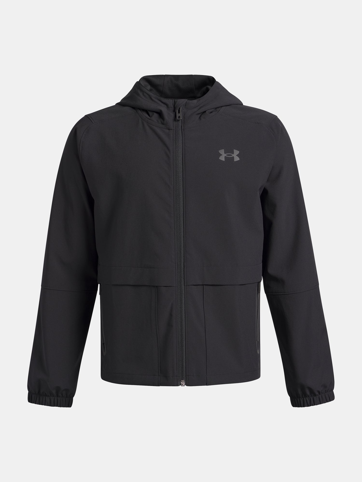 Under Armour UA B UNSTOPPABLE WVN JACKET-BLK fekete fiú kabát