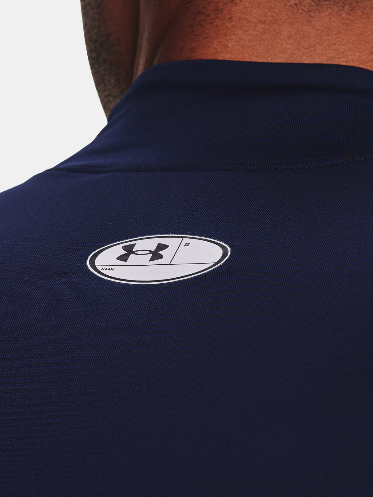Under Armour UA CG Armour Fitted Mock kék férfi póló