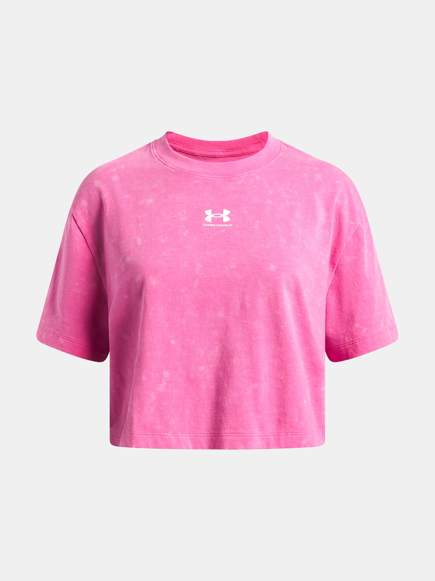 Under Armour UA G Rival Wash SS rózsaszín lány póló
