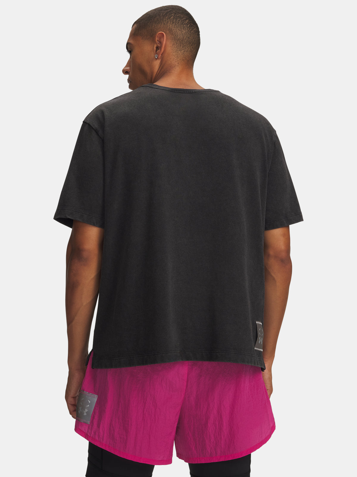 Under Armour UA HB Run HW Wash Miles SS férfi póló