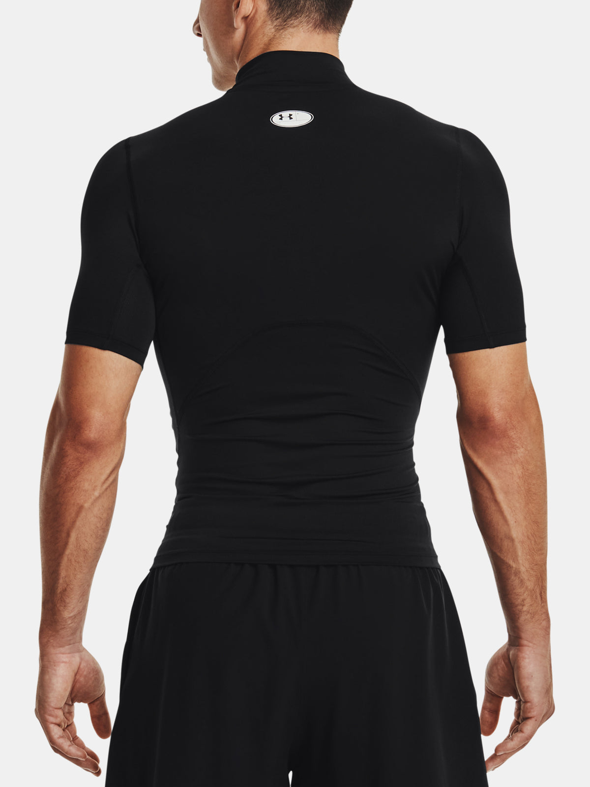 Under Armour UA HG Armour Comp Mock SS férfi póló