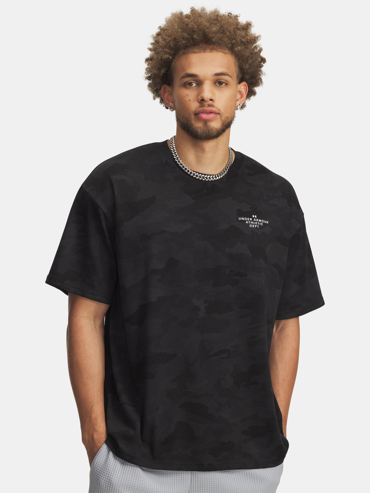 Under Armour UA HWT ATHLETIC DEPT AOP SS férfi póló
