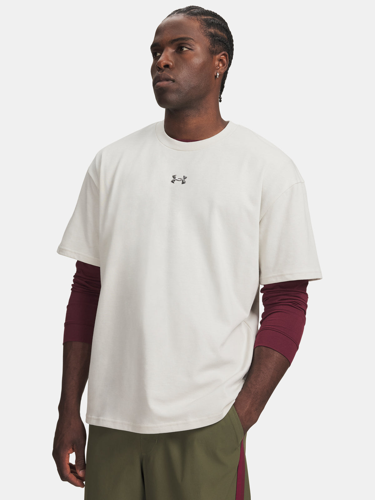 Under Armour UA HWT METAL LOGO SS férfi póló